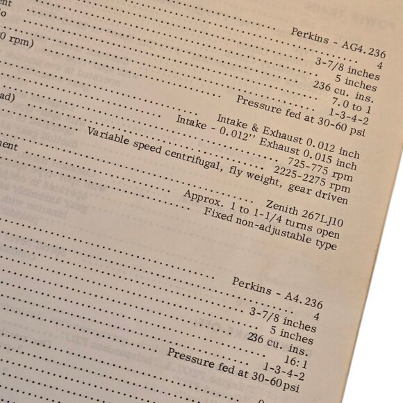 Vintage Massey Ferguson MF 175 Tractor Operators Manual Original 1974 MF175 Book - Picture 3 of 14